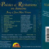 Poésies et récitations en chansons Vol.2 (CD) - A et J-M Versini – Image 2